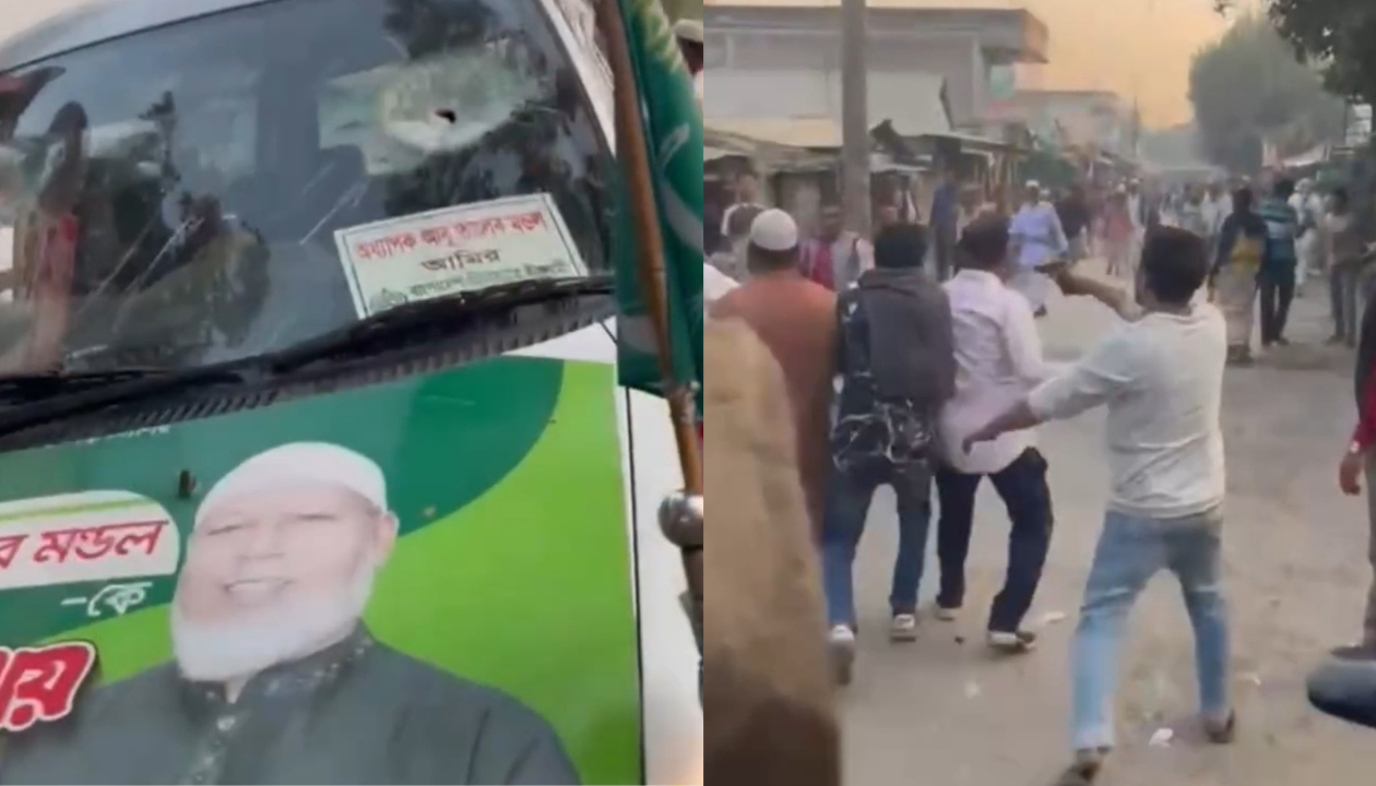 ঈশ্বরদীতে জামায়াত প্রার্থীর প্রচারণায় বিএনপি সমর্থকদের হামলা, গাড়ি ভাঙচুর